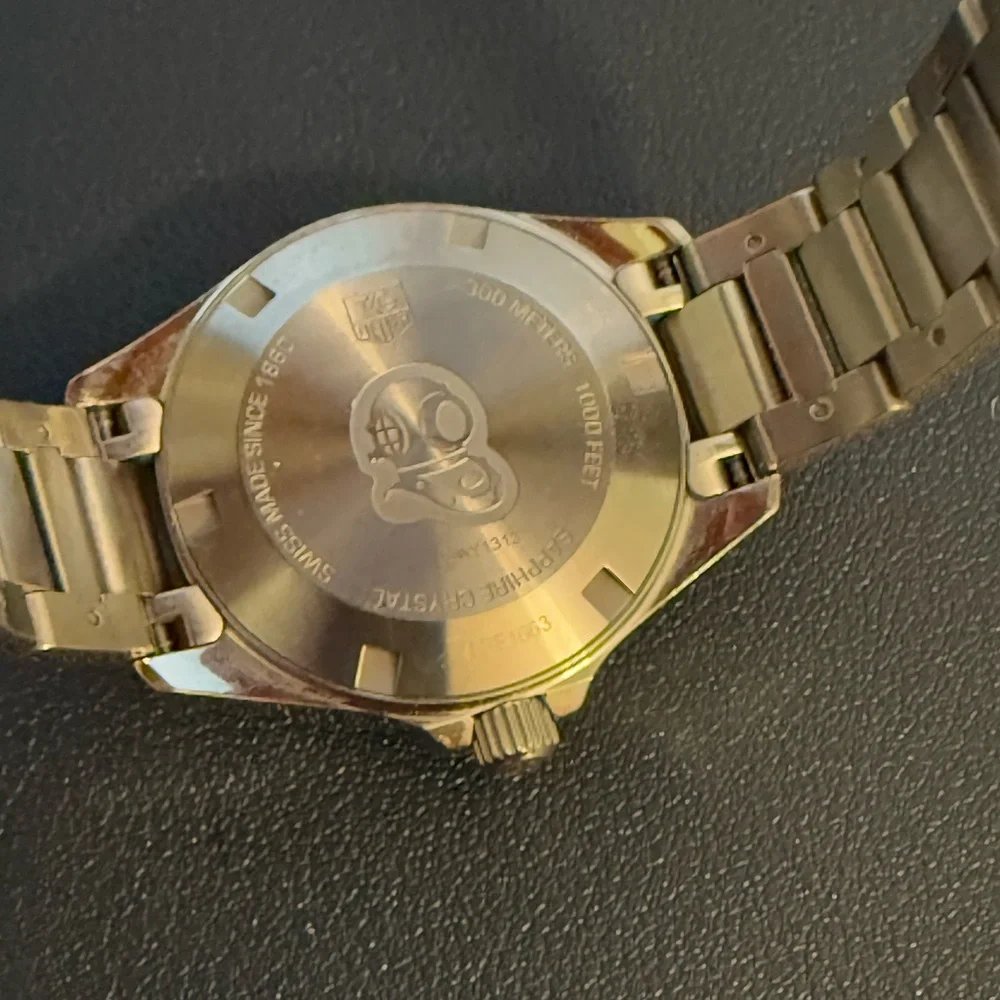 TAG HEUER Aquaracer 11P Diamond watch - Picture 4 of 5